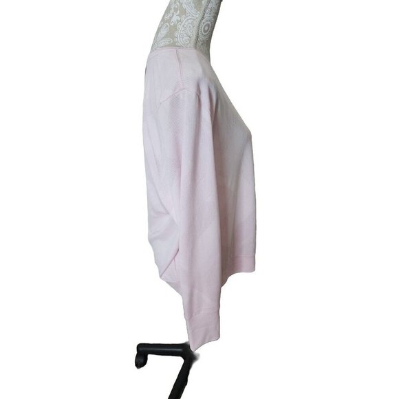 Brooks Array Pink Slit Back Long Sleeve Waffle Running Shirt NWT Women's XL - Picture 8 of 11